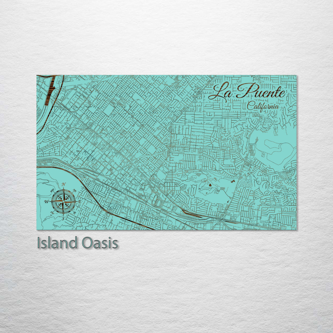 La Puente, California Street Map