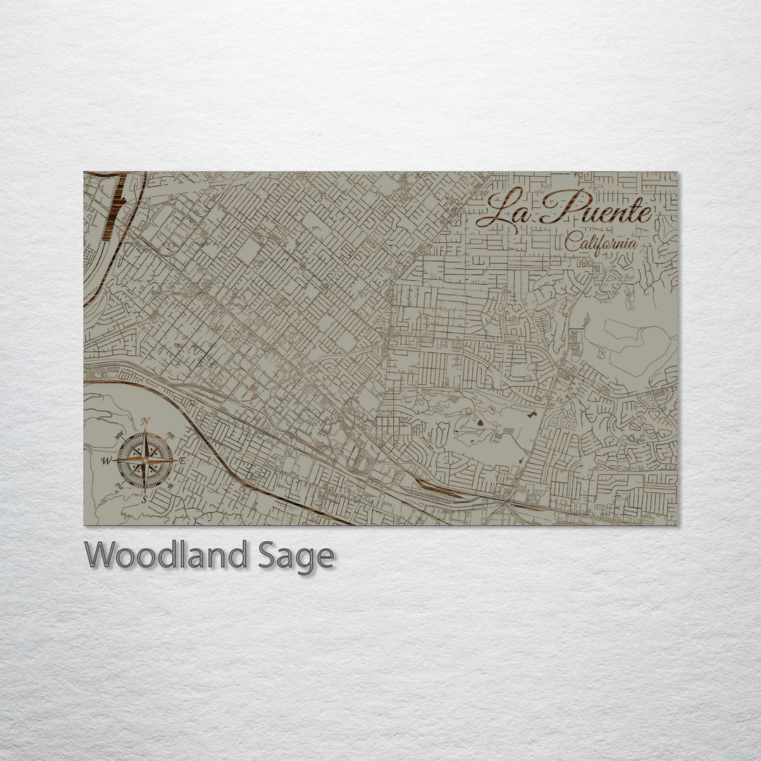 La Puente, California Street Map