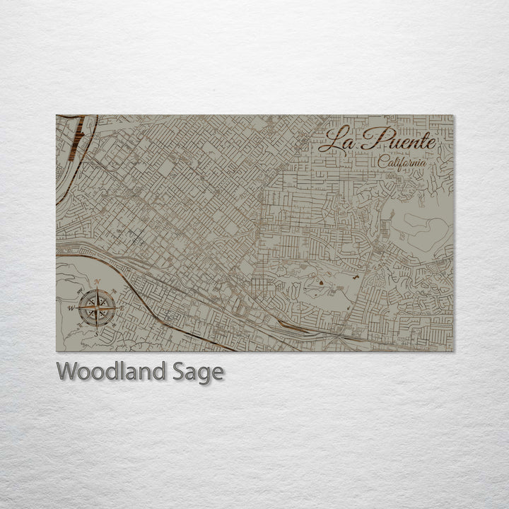 La Puente, California Street Map