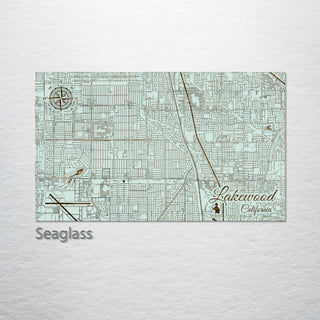 Lakewood, California Street Map