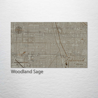 Lakewood, California Street Map