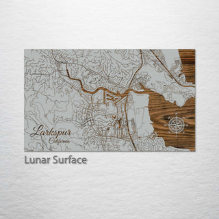 Larkspur, California Street Map