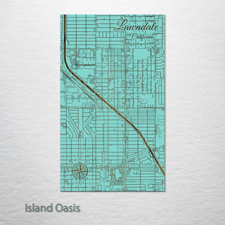 Lawndale, California Street Map