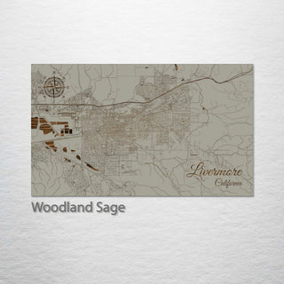 Livermore, California Street Map
