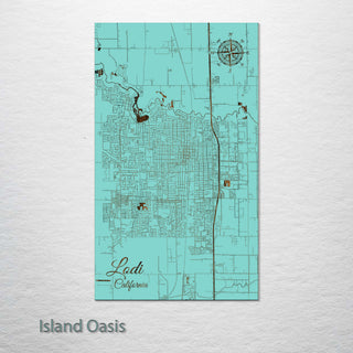Lodi, California Street Map
