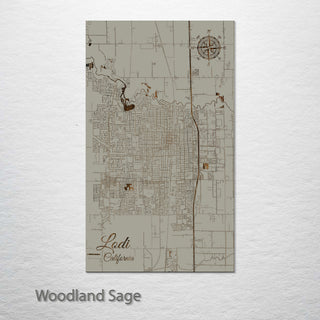 Lodi, California Street Map