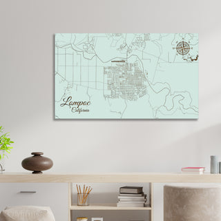 Lompoc, California Street Map