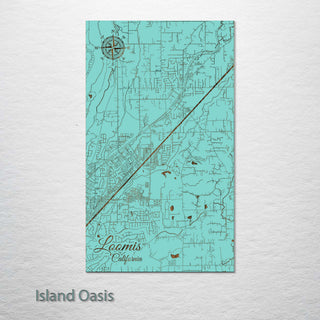 Loomis, California Street Map