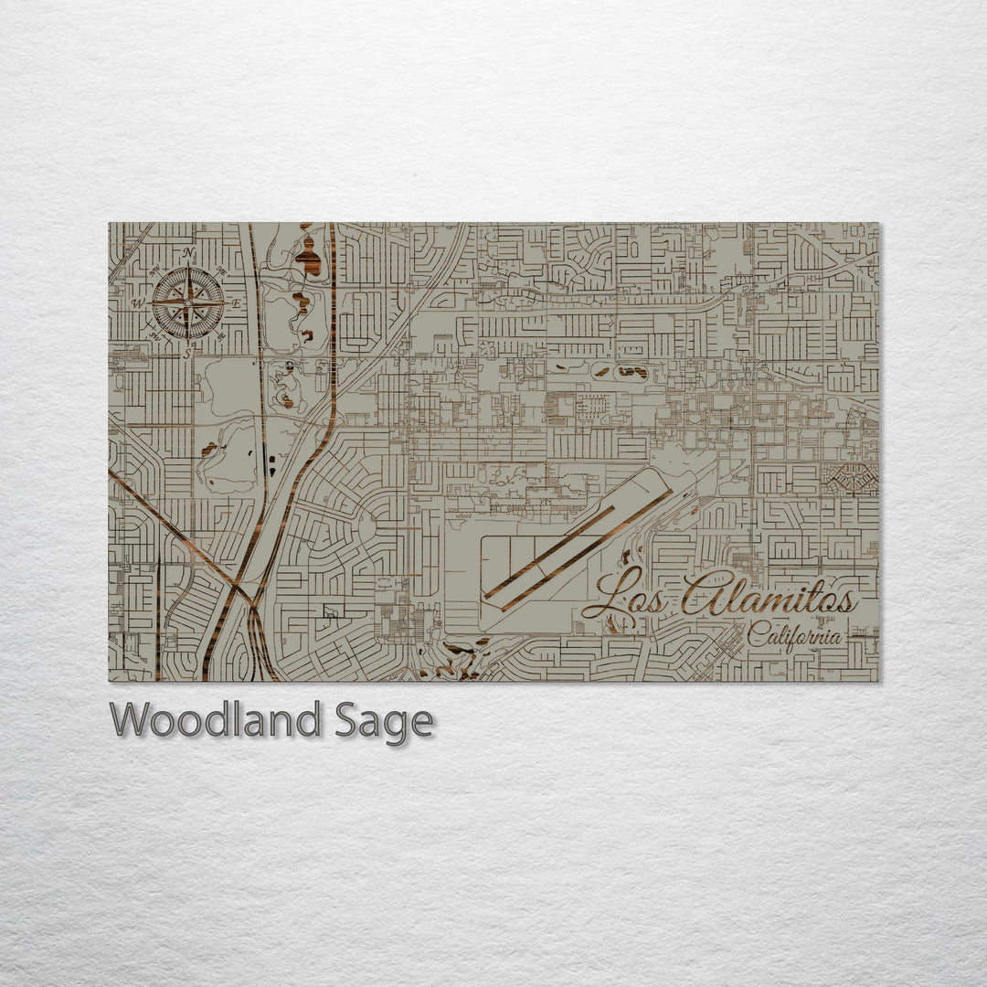 Los Alamitos, California Street Map