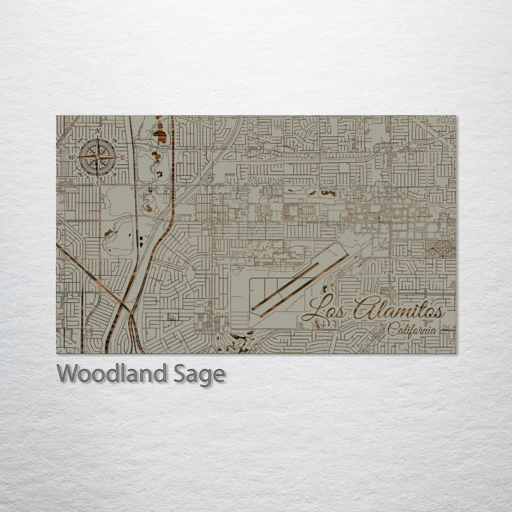 Los Alamitos, California Street Map