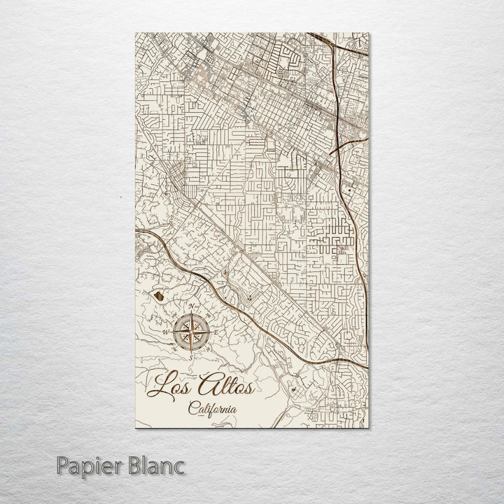 Los Altos, California Street Map
