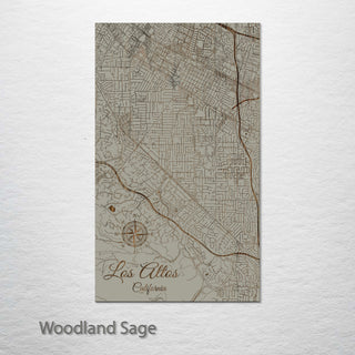 Los Altos, California Street Map