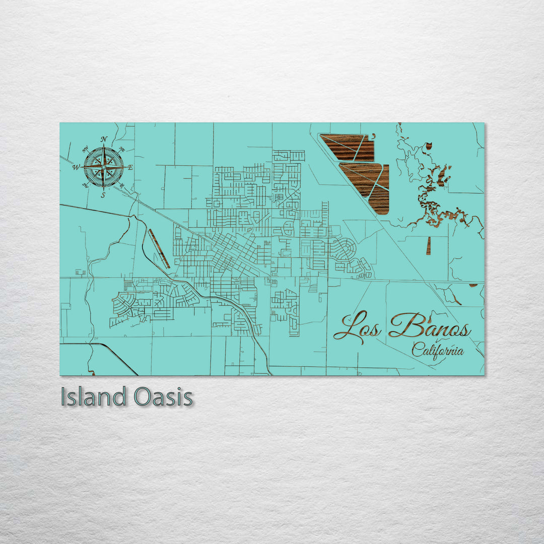 Los Banos, California Street Map