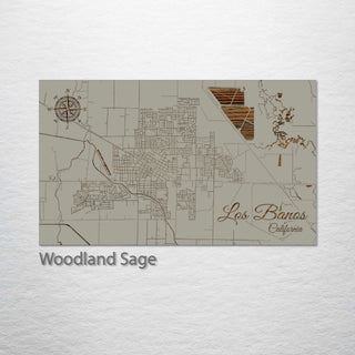 Los Banos, California Street Map