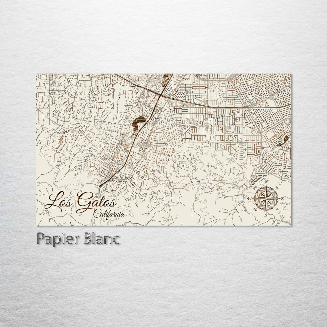 Los Gatos, California Street Map