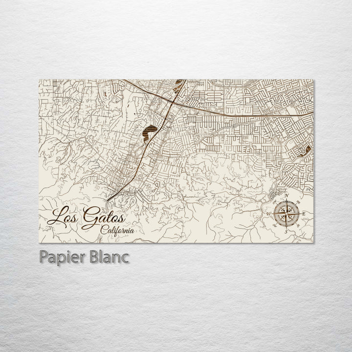 Los Gatos, California Street Map