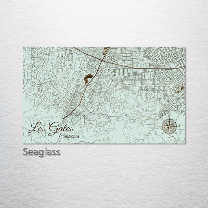 Los Gatos, California Street Map