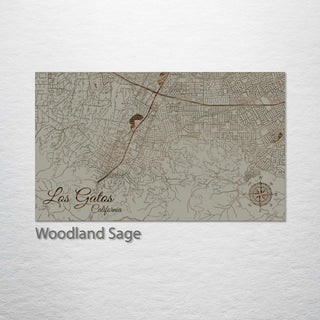 Los Gatos, California Street Map
