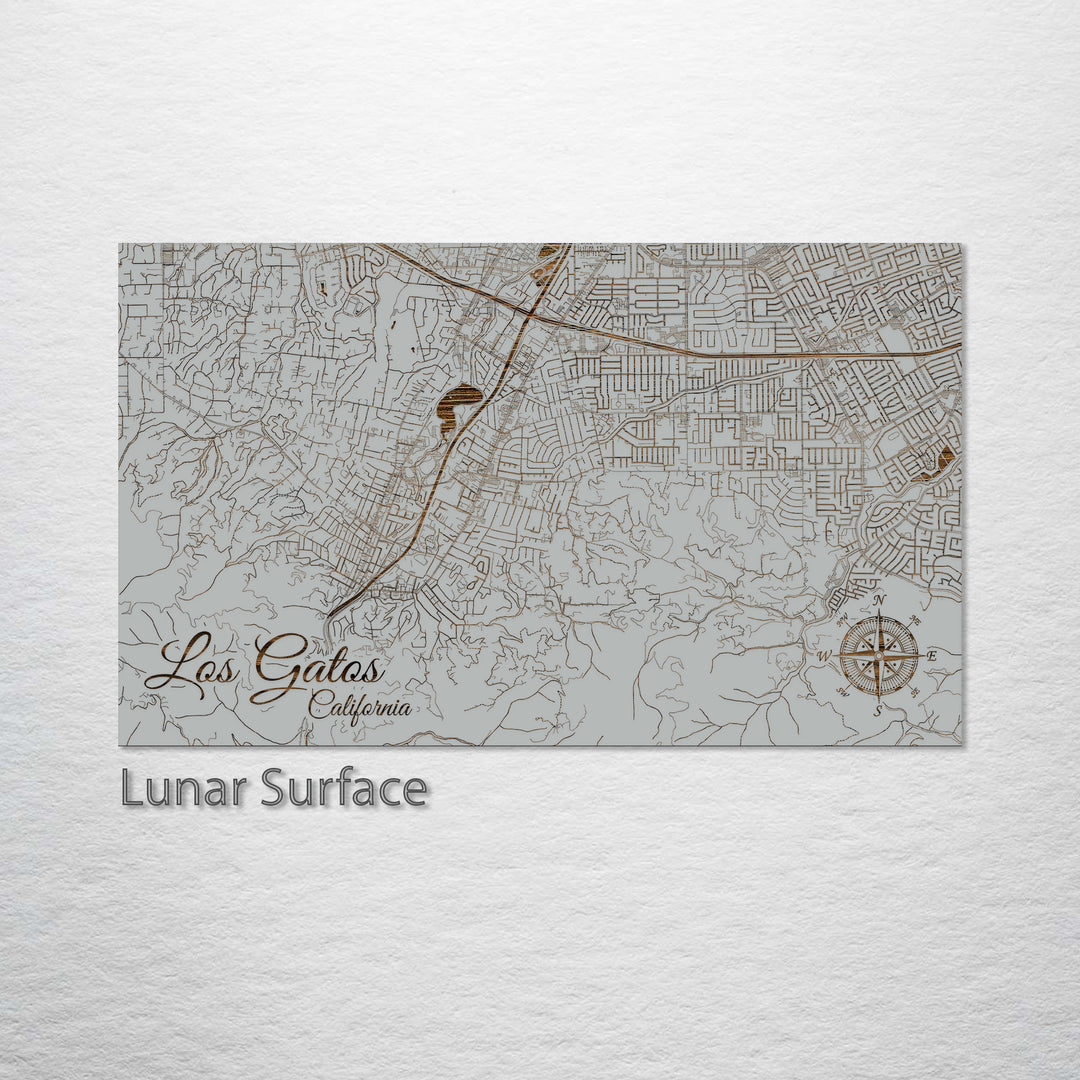 Los Gatos, California Street Map