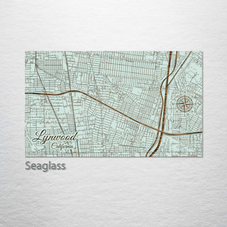 Lynwood, California Street Map
