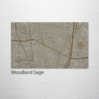Lynwood, California Street Map