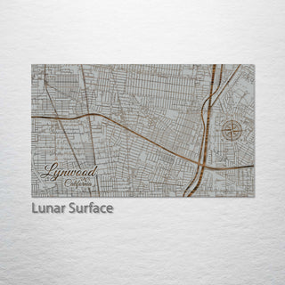 Lynwood, California Street Map