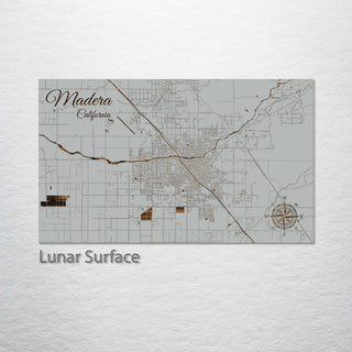 Madera, California Street Map