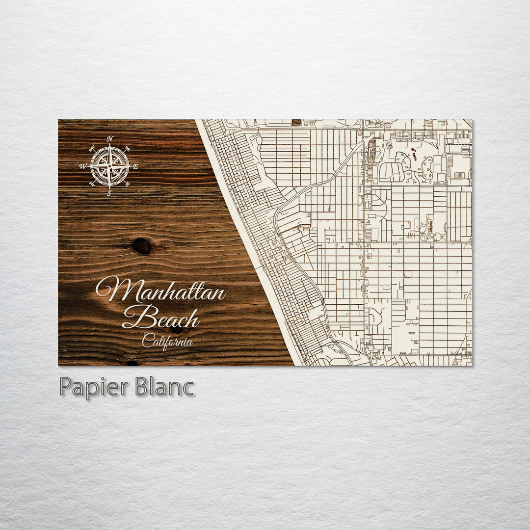 Manhattan Beach, California Street Map