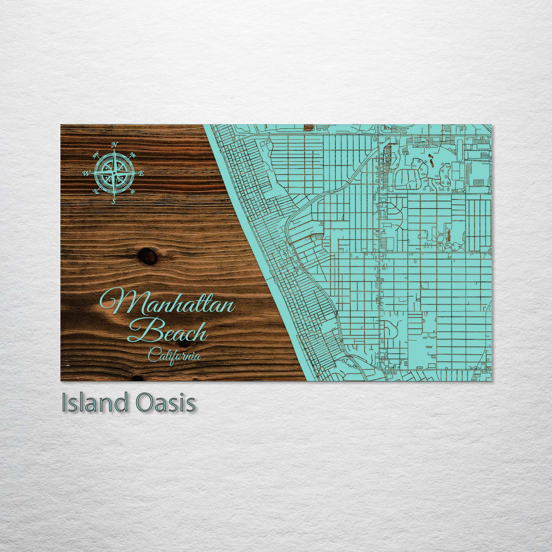 Manhattan Beach, California Street Map