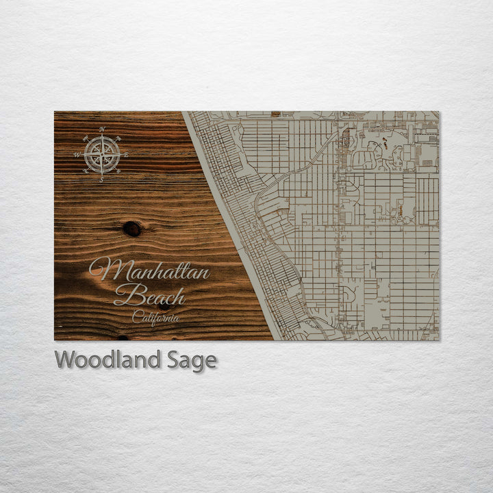 Manhattan Beach, California Street Map