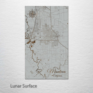 Manteca, California Street Map
