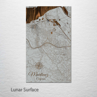 Martinez, California Street Map