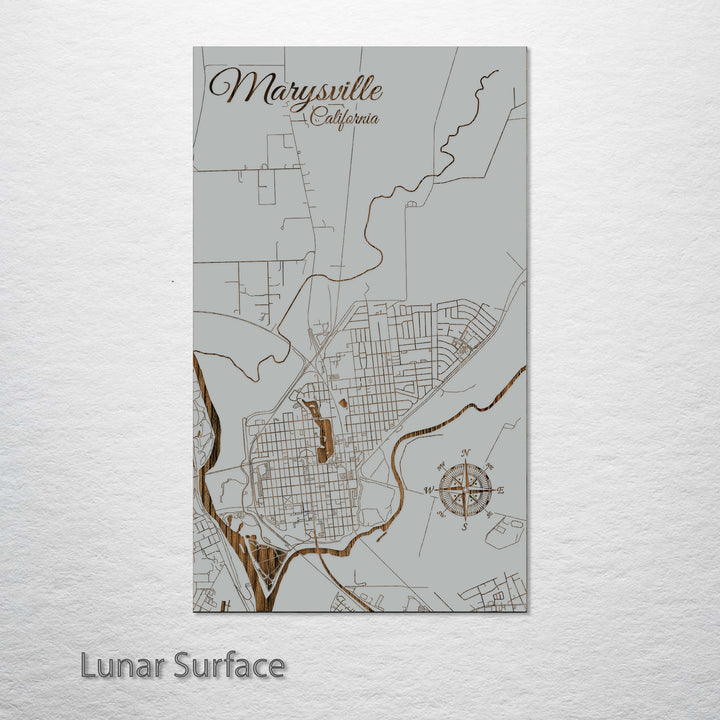 Marysville, California Street Map