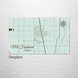 McFarland, California Street Map