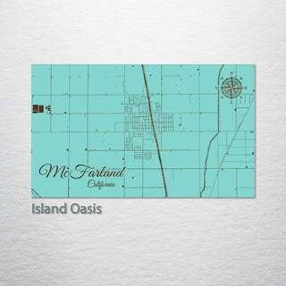 McFarland, California Street Map