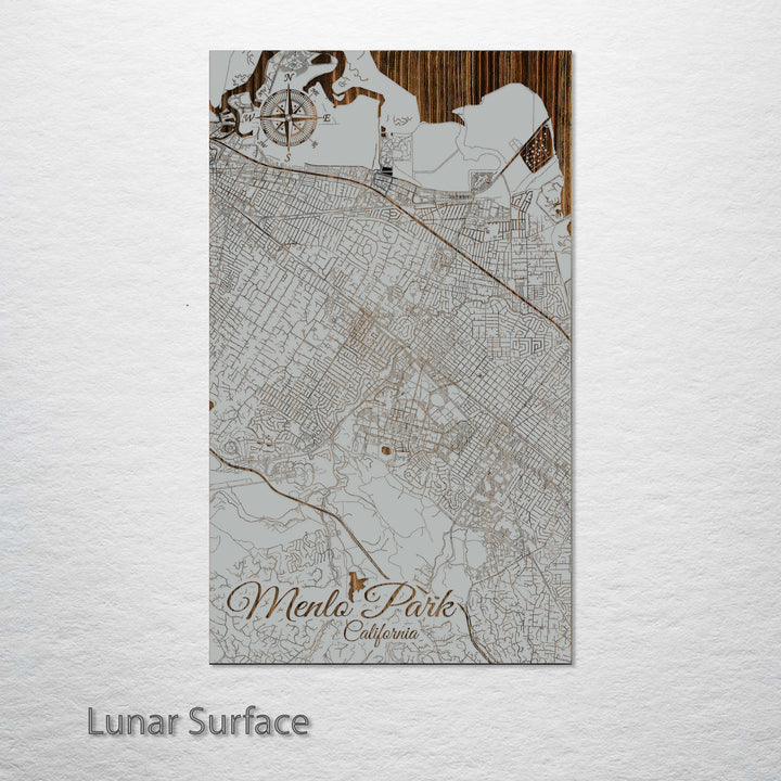 Menlo Park, California Street Map