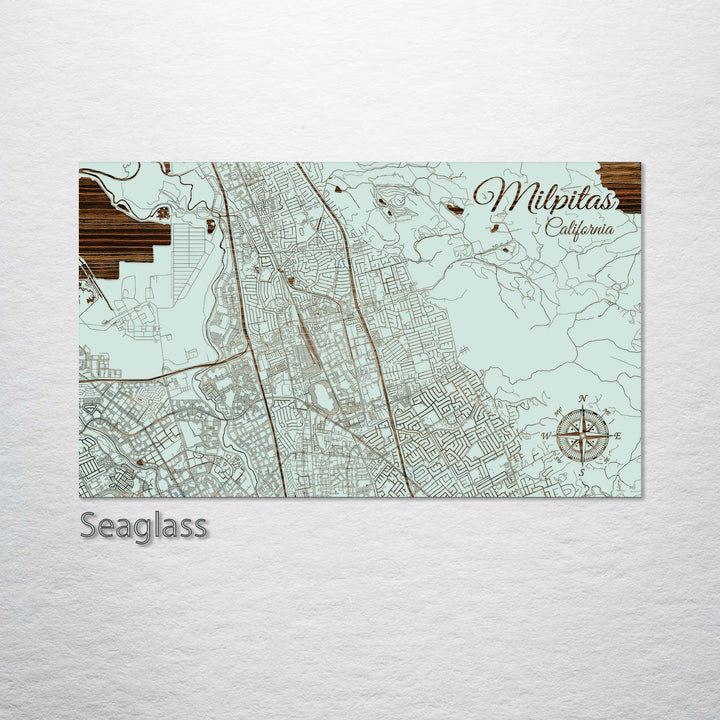 Milpitas, California Street Map