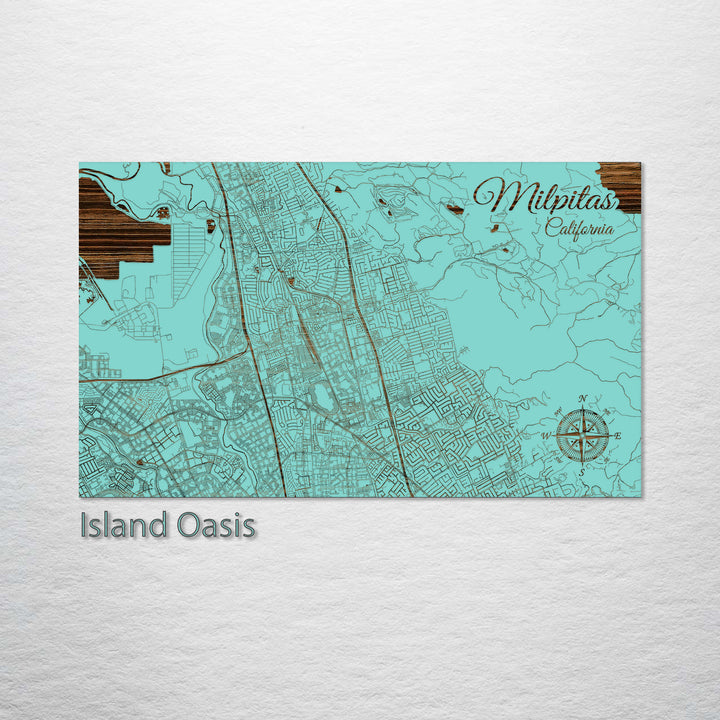 Milpitas, California Street Map