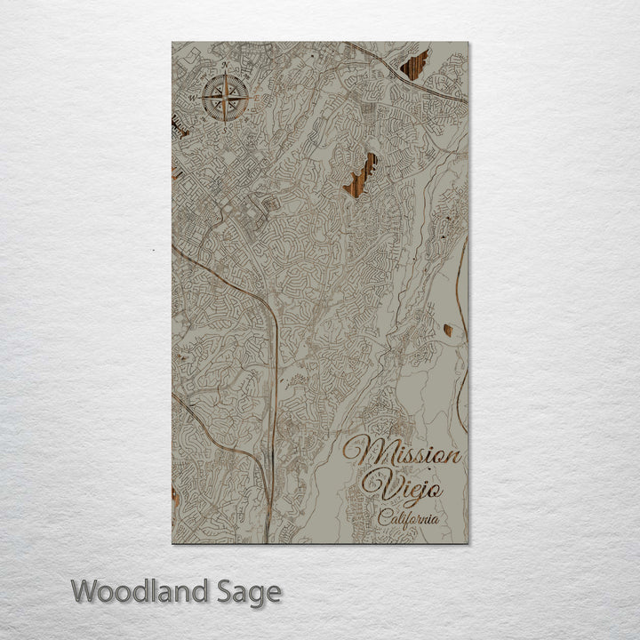 Mission Viejo, California Street Map