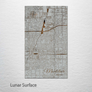 Montclair, California Street Map