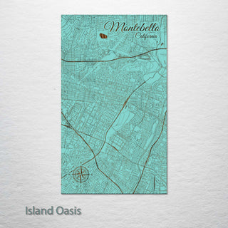 Montebello, California Street Map
