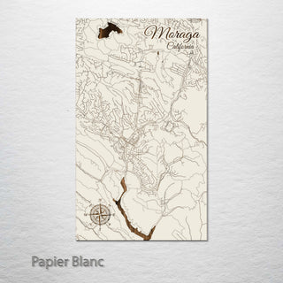 Moraga, California Street Map