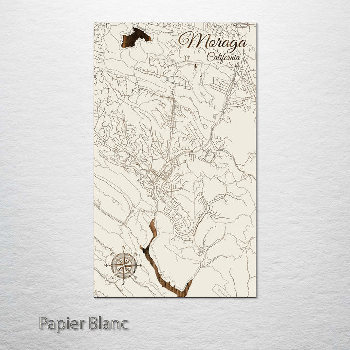 Moraga, California Street Map