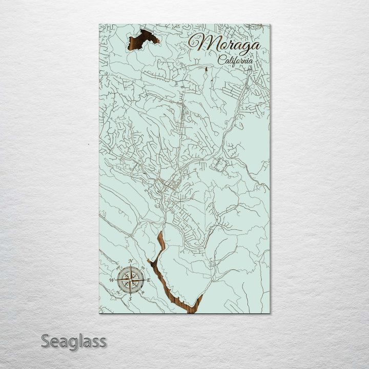 Moraga, California Street Map