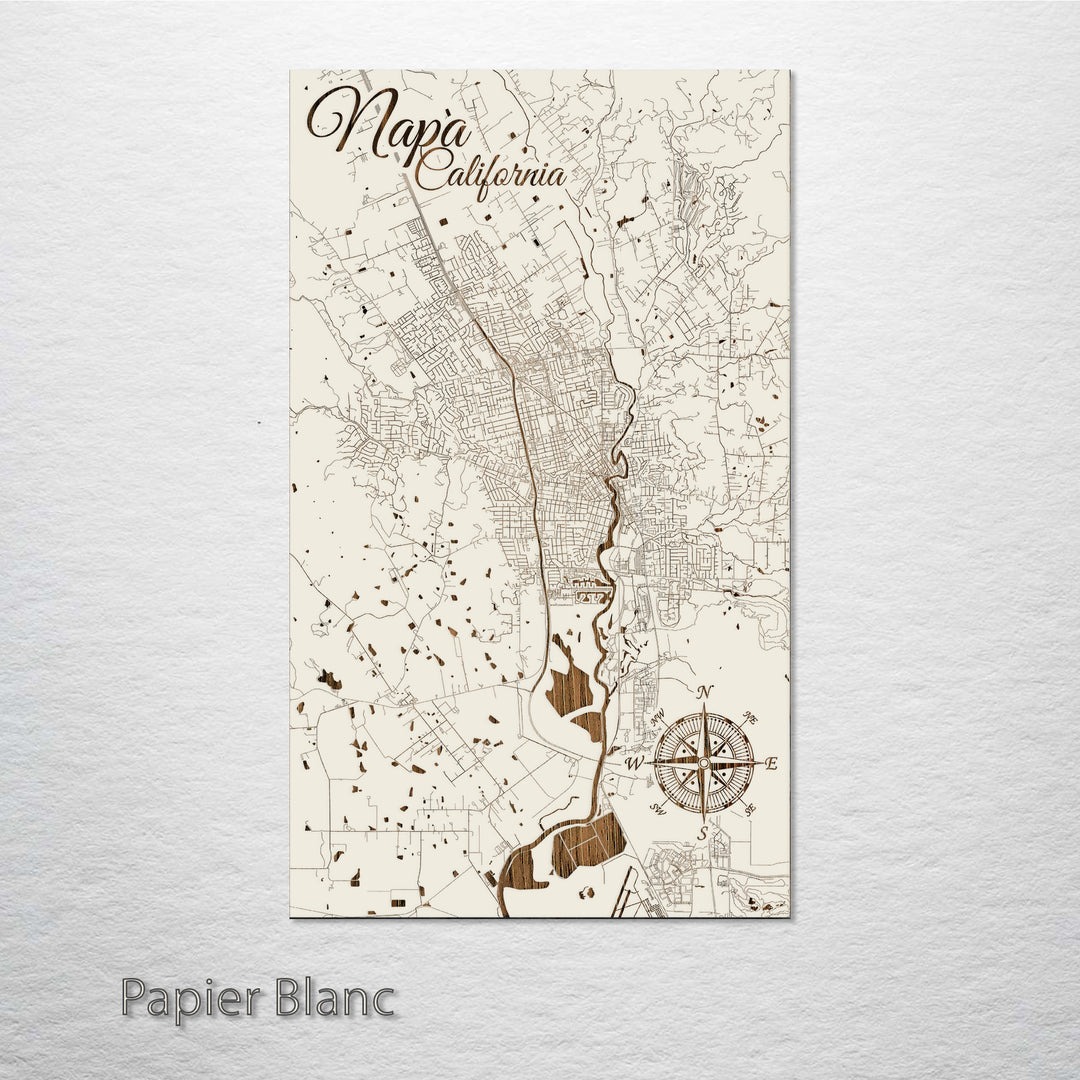 Napa, California Street Map