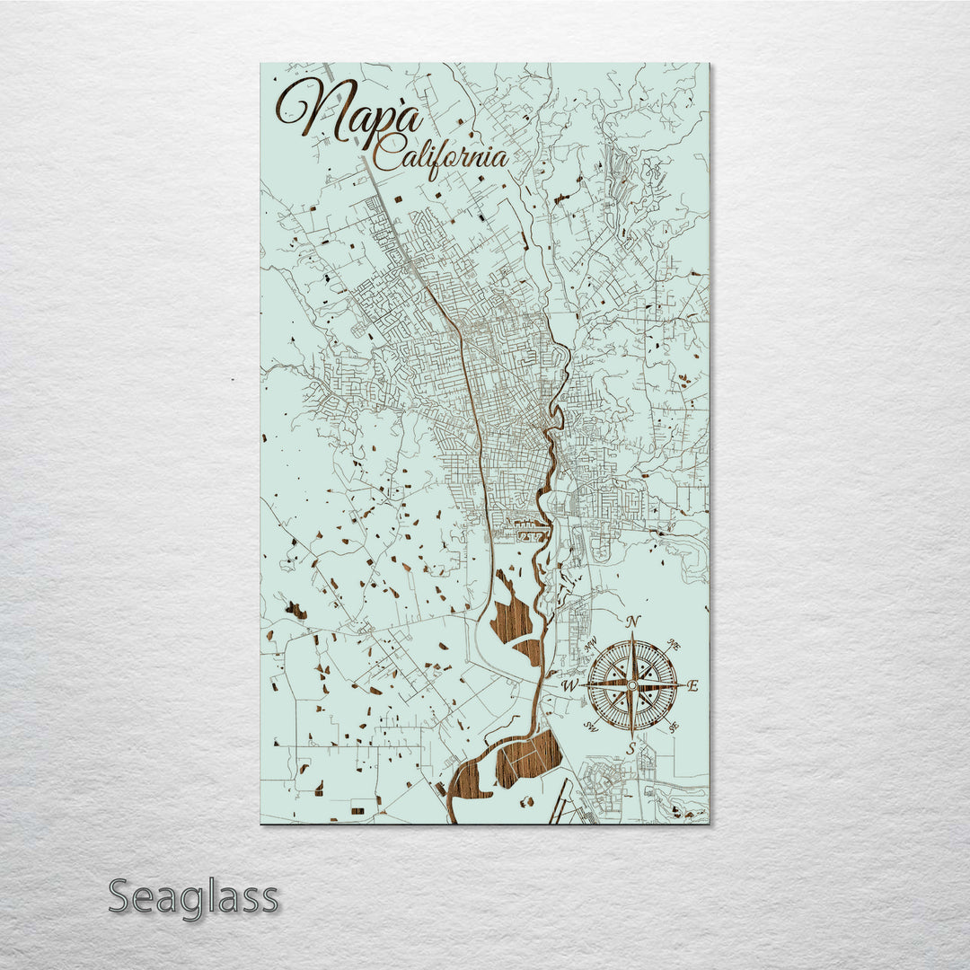 Napa, California Street Map