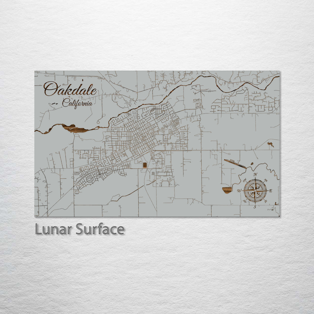 Oakdale, California Street Map