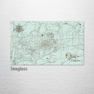 Ojai, California Street Map