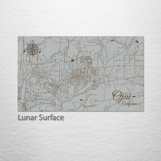 Ojai, California Street Map