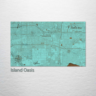 Ontario, California Street Map